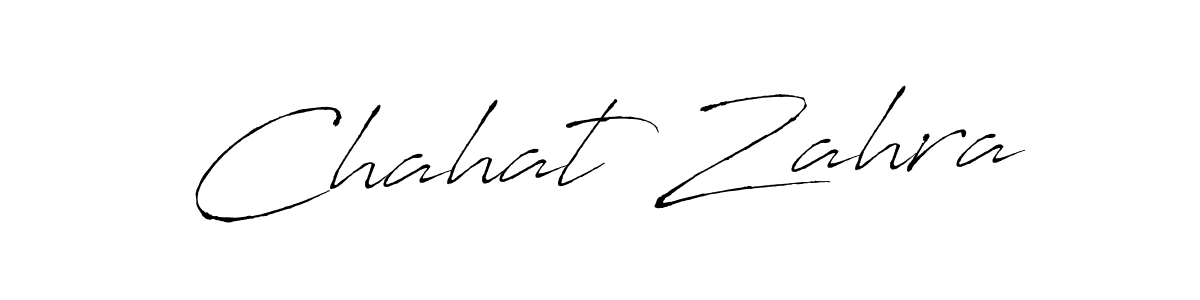 Once you've used our free online signature maker to create your best signature Antro_Vectra style, it's time to enjoy all of the benefits that Chahat Zahra name signing documents. Chahat Zahra signature style 6 images and pictures png