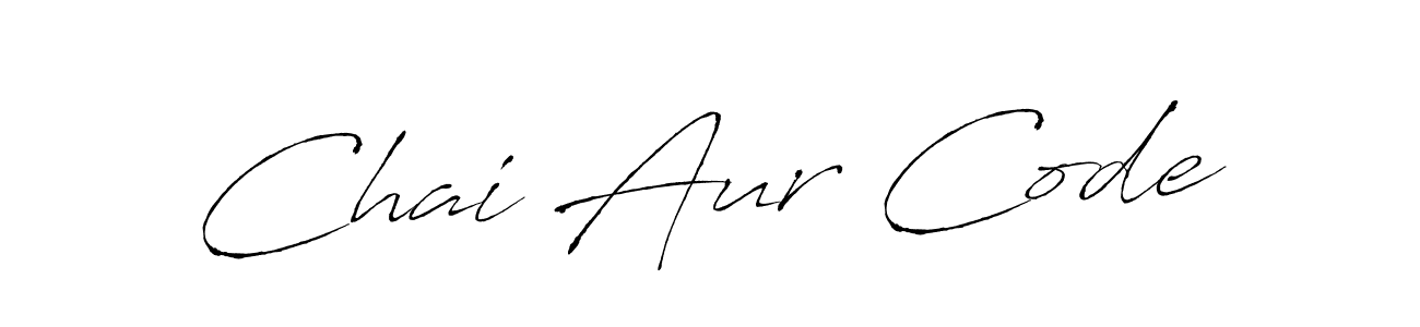 Make a beautiful signature design for name Chai Aur Code. Use this online signature maker to create a handwritten signature for free. Chai Aur Code signature style 6 images and pictures png