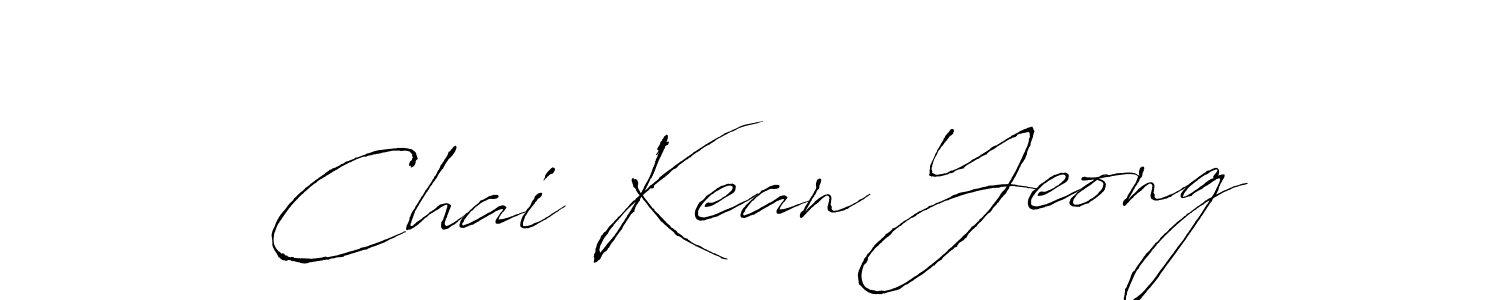 Also we have Chai Kean Yeong name is the best signature style. Create professional handwritten signature collection using Antro_Vectra autograph style. Chai Kean Yeong signature style 6 images and pictures png