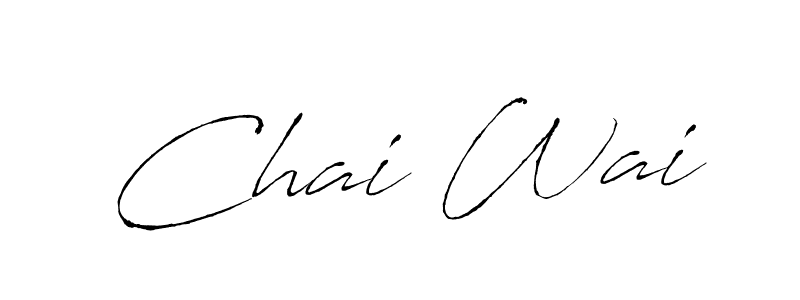 Make a beautiful signature design for name Chai Wai. Use this online signature maker to create a handwritten signature for free. Chai Wai signature style 6 images and pictures png