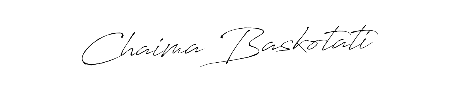 Similarly Antro_Vectra is the best handwritten signature design. Signature creator online .You can use it as an online autograph creator for name Chaima Baskotati. Chaima Baskotati signature style 6 images and pictures png