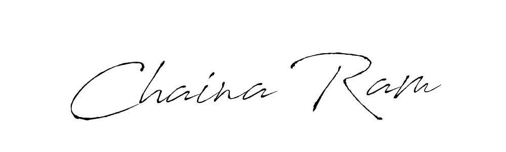 Create a beautiful signature design for name Chaina Ram. With this signature (Antro_Vectra) fonts, you can make a handwritten signature for free. Chaina Ram signature style 6 images and pictures png