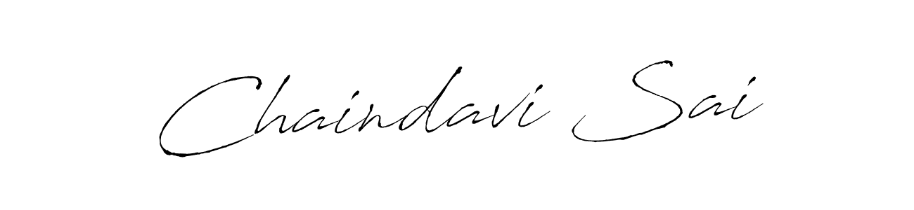 Chaindavi Sai stylish signature style. Best Handwritten Sign (Antro_Vectra) for my name. Handwritten Signature Collection Ideas for my name Chaindavi Sai. Chaindavi Sai signature style 6 images and pictures png