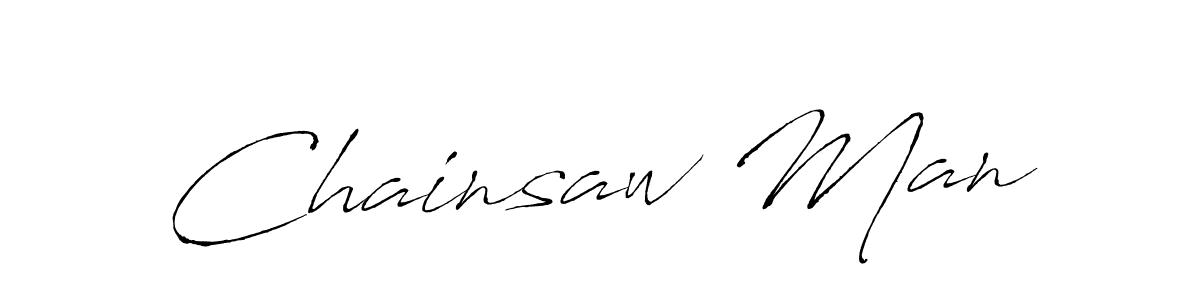 It looks lik you need a new signature style for name Chainsaw Man. Design unique handwritten (Antro_Vectra) signature with our free signature maker in just a few clicks. Chainsaw Man signature style 6 images and pictures png