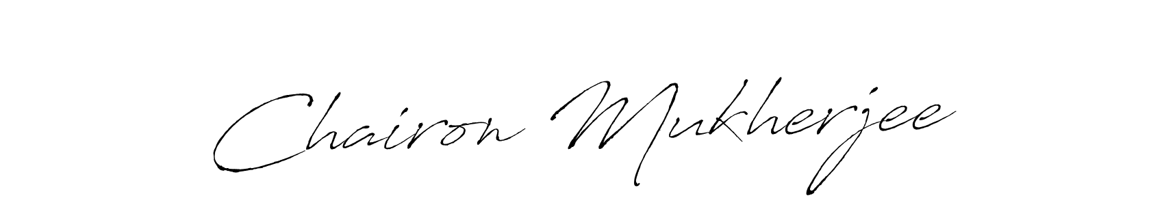 Also You can easily find your signature by using the search form. We will create Chairon Mukherjee name handwritten signature images for you free of cost using Antro_Vectra sign style. Chairon Mukherjee signature style 6 images and pictures png