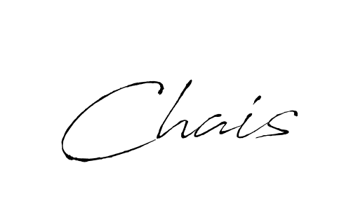 Create a beautiful signature design for name Chais. With this signature (Antro_Vectra) fonts, you can make a handwritten signature for free. Chais signature style 6 images and pictures png