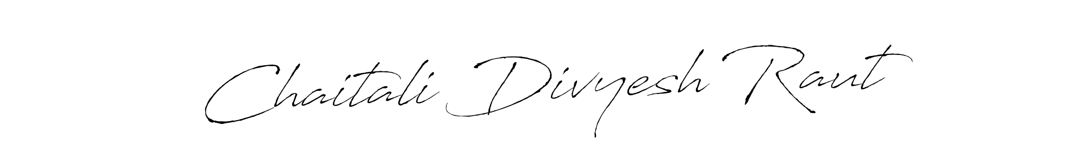 You should practise on your own different ways (Antro_Vectra) to write your name (Chaitali Divyesh Raut) in signature. don't let someone else do it for you. Chaitali Divyesh Raut signature style 6 images and pictures png