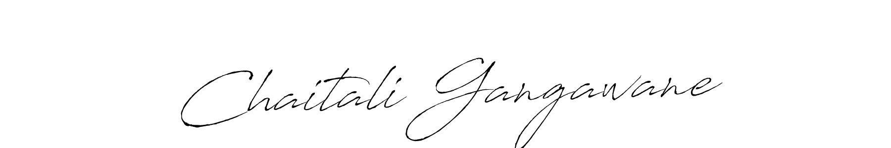 The best way (Antro_Vectra) to make a short signature is to pick only two or three words in your name. The name Chaitali Gangawane include a total of six letters. For converting this name. Chaitali Gangawane signature style 6 images and pictures png