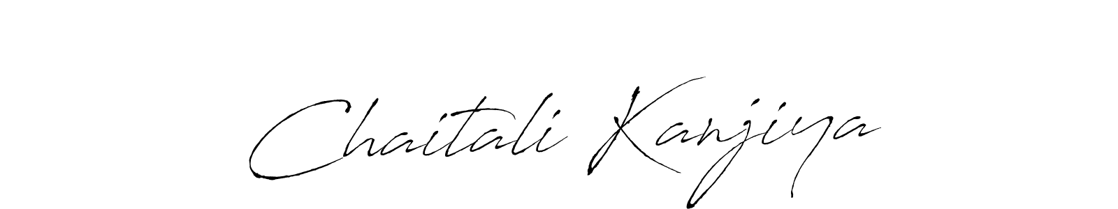 if you are searching for the best signature style for your name Chaitali Kanjiya. so please give up your signature search. here we have designed multiple signature styles  using Antro_Vectra. Chaitali Kanjiya signature style 6 images and pictures png