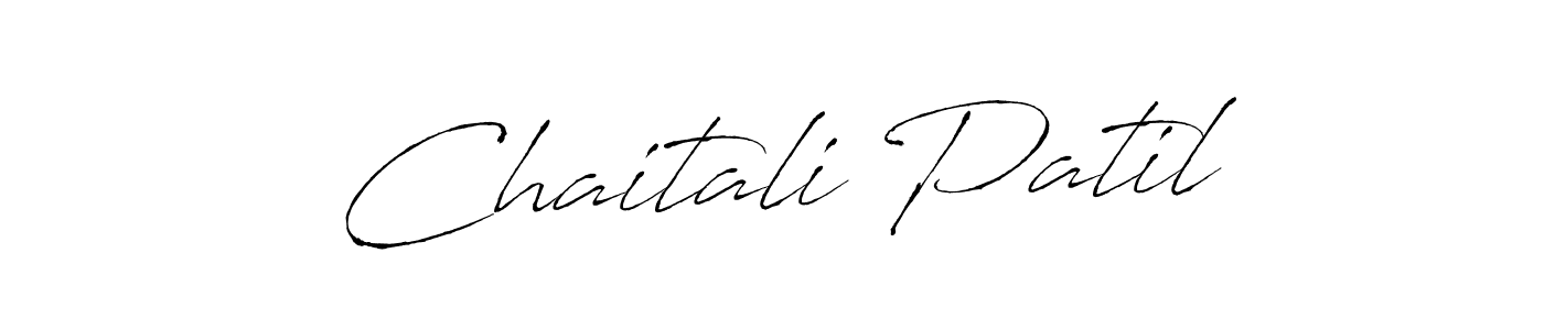 How to make Chaitali Patil signature? Antro_Vectra is a professional autograph style. Create handwritten signature for Chaitali Patil name. Chaitali Patil signature style 6 images and pictures png