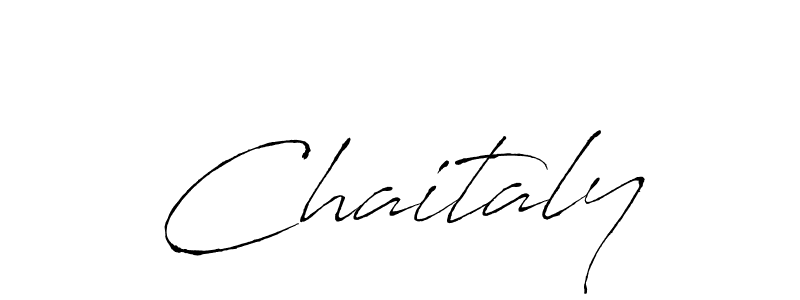 How to make Chaitaly signature? Antro_Vectra is a professional autograph style. Create handwritten signature for Chaitaly name. Chaitaly signature style 6 images and pictures png
