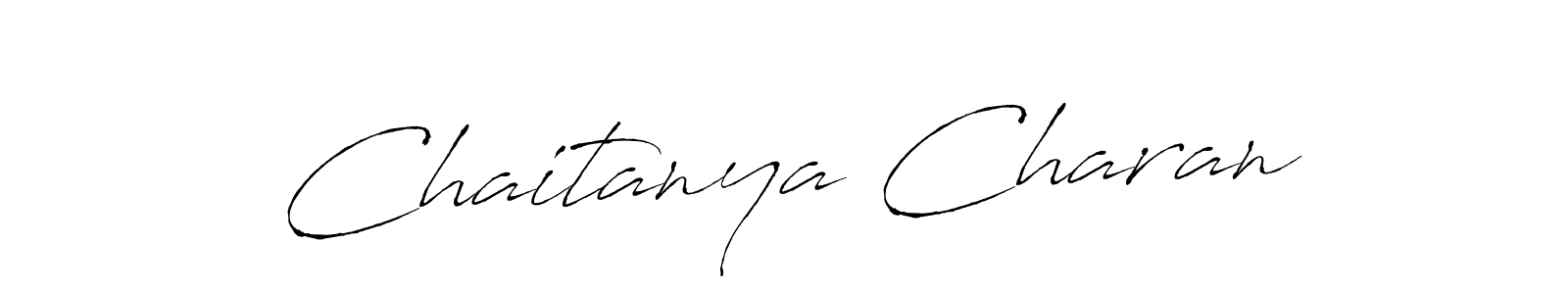 Chaitanya Charan stylish signature style. Best Handwritten Sign (Antro_Vectra) for my name. Handwritten Signature Collection Ideas for my name Chaitanya Charan. Chaitanya Charan signature style 6 images and pictures png
