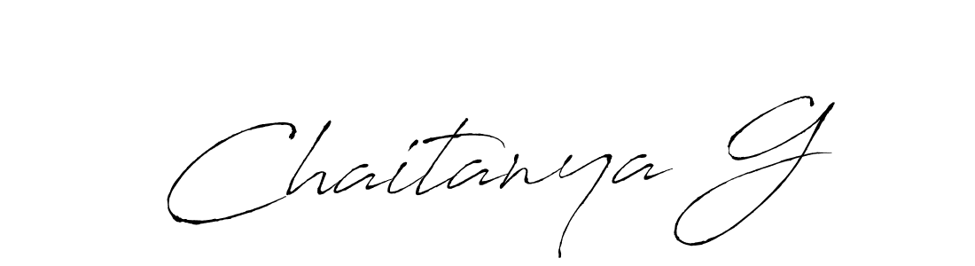 Also we have Chaitanya G name is the best signature style. Create professional handwritten signature collection using Antro_Vectra autograph style. Chaitanya G signature style 6 images and pictures png