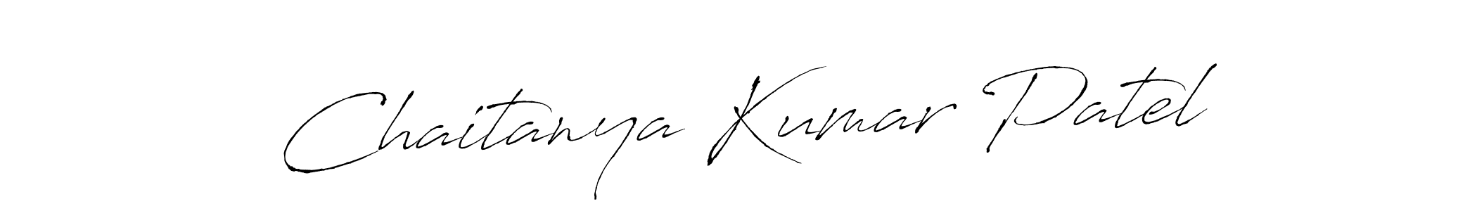 This is the best signature style for the Chaitanya Kumar Patel name. Also you like these signature font (Antro_Vectra). Mix name signature. Chaitanya Kumar Patel signature style 6 images and pictures png