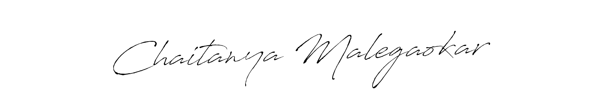 Antro_Vectra is a professional signature style that is perfect for those who want to add a touch of class to their signature. It is also a great choice for those who want to make their signature more unique. Get Chaitanya Malegaokar name to fancy signature for free. Chaitanya Malegaokar signature style 6 images and pictures png