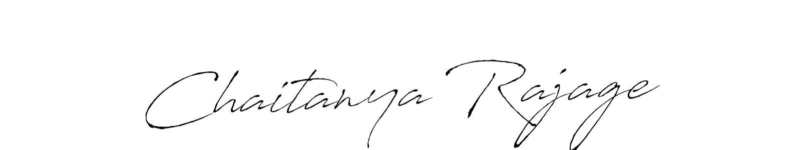 Chaitanya Rajage stylish signature style. Best Handwritten Sign (Antro_Vectra) for my name. Handwritten Signature Collection Ideas for my name Chaitanya Rajage. Chaitanya Rajage signature style 6 images and pictures png