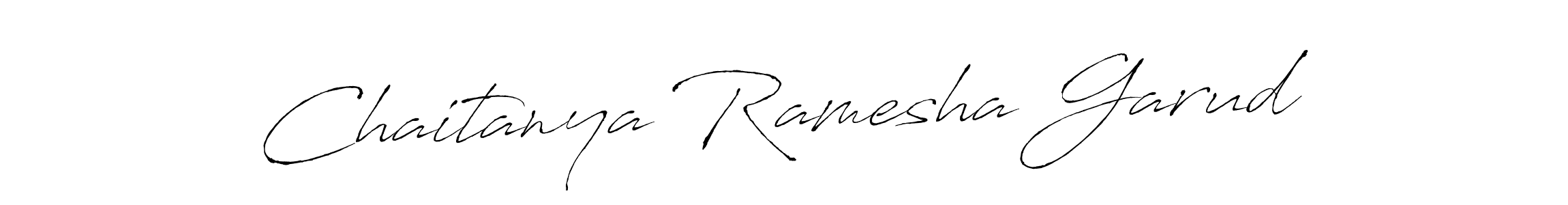 Also we have Chaitanya Ramesha Garud name is the best signature style. Create professional handwritten signature collection using Antro_Vectra autograph style. Chaitanya Ramesha Garud signature style 6 images and pictures png