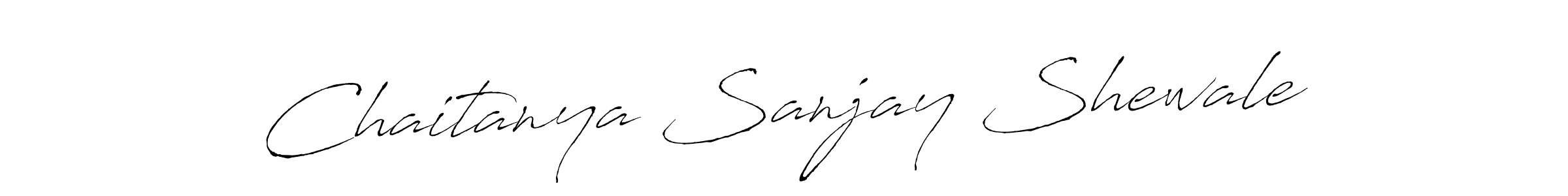 Chaitanya Sanjay Shewale stylish signature style. Best Handwritten Sign (Antro_Vectra) for my name. Handwritten Signature Collection Ideas for my name Chaitanya Sanjay Shewale. Chaitanya Sanjay Shewale signature style 6 images and pictures png