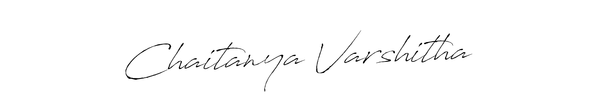 The best way (Antro_Vectra) to make a short signature is to pick only two or three words in your name. The name Chaitanya Varshitha include a total of six letters. For converting this name. Chaitanya Varshitha signature style 6 images and pictures png