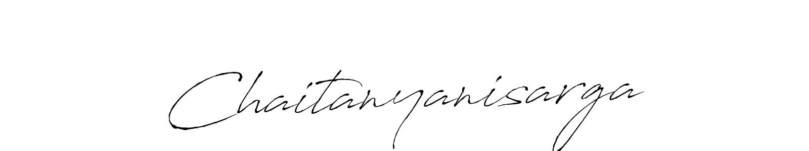 Create a beautiful signature design for name Chaitanyanisarga. With this signature (Antro_Vectra) fonts, you can make a handwritten signature for free. Chaitanyanisarga signature style 6 images and pictures png