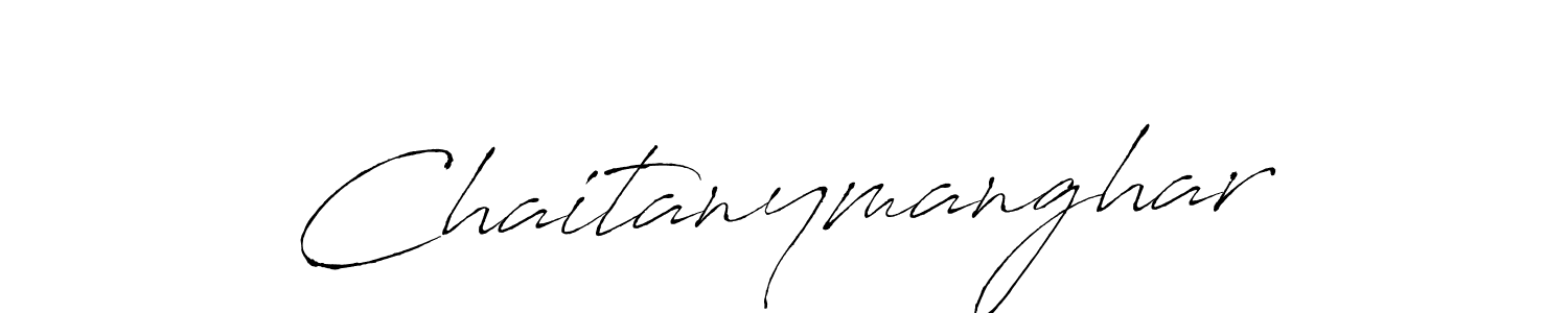 Create a beautiful signature design for name Chaitanymanghar. With this signature (Antro_Vectra) fonts, you can make a handwritten signature for free. Chaitanymanghar signature style 6 images and pictures png