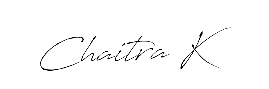 See photos of Chaitra K official signature by Spectra . Check more albums & portfolios. Read reviews & check more about Antro_Vectra font. Chaitra K signature style 6 images and pictures png