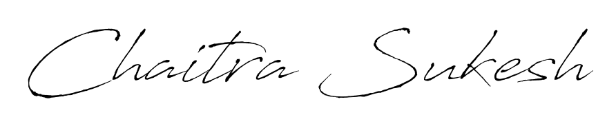 Create a personalized artistic stamp with Chaitra Sukesh in Antro_Vectra font. Perfect for visual artists, designers, and influencers. Chaitra Sukesh signature style 6 images and pictures png