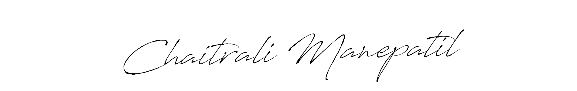 Chaitrali Manepatil stylish signature style. Best Handwritten Sign (Antro_Vectra) for my name. Handwritten Signature Collection Ideas for my name Chaitrali Manepatil. Chaitrali Manepatil signature style 6 images and pictures png