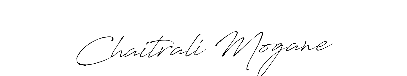 How to make Chaitrali Mogane signature? Antro_Vectra is a professional autograph style. Create handwritten signature for Chaitrali Mogane name. Chaitrali Mogane signature style 6 images and pictures png