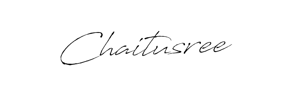 Make a beautiful signature design for name Chaitusree. With this signature (Antro_Vectra) style, you can create a handwritten signature for free. Chaitusree signature style 6 images and pictures png