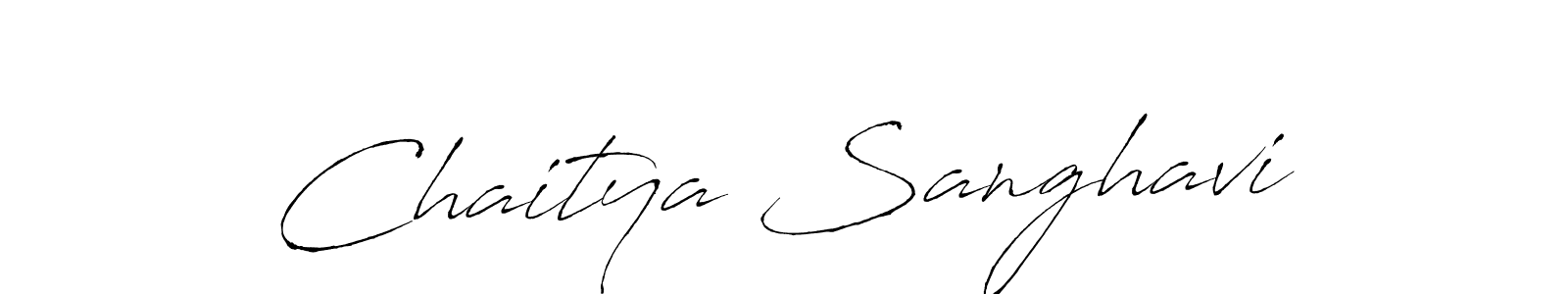 Also we have Chaitya Sanghavi name is the best signature style. Create professional handwritten signature collection using Antro_Vectra autograph style. Chaitya Sanghavi signature style 6 images and pictures png
