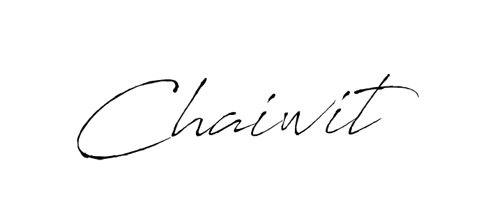 Use a signature maker to create a handwritten signature online. With this signature software, you can design (Antro_Vectra) your own signature for name Chaiwit. Chaiwit signature style 6 images and pictures png