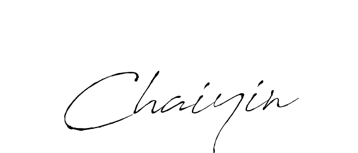 How to make Chaiyin signature? Antro_Vectra is a professional autograph style. Create handwritten signature for Chaiyin name. Chaiyin signature style 6 images and pictures png