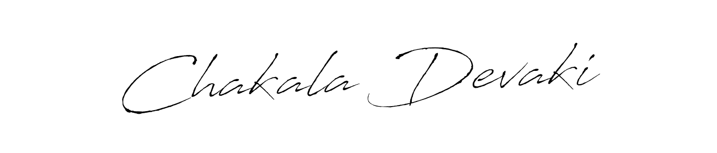 Create a beautiful signature design for name Chakala Devaki. With this signature (Antro_Vectra) fonts, you can make a handwritten signature for free. Chakala Devaki signature style 6 images and pictures png