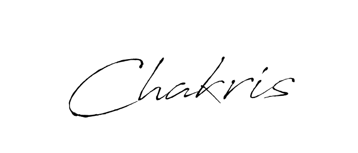Also we have Chakris name is the best signature style. Create professional handwritten signature collection using Antro_Vectra autograph style. Chakris signature style 6 images and pictures png