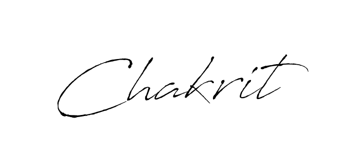 Chakrit stylish signature style. Best Handwritten Sign (Antro_Vectra) for my name. Handwritten Signature Collection Ideas for my name Chakrit. Chakrit signature style 6 images and pictures png