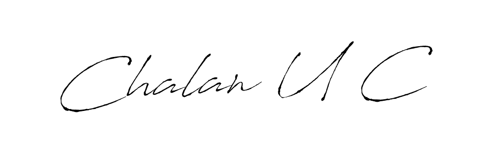 Also You can easily find your signature by using the search form. We will create Chalan U C name handwritten signature images for you free of cost using Antro_Vectra sign style. Chalan U C signature style 6 images and pictures png