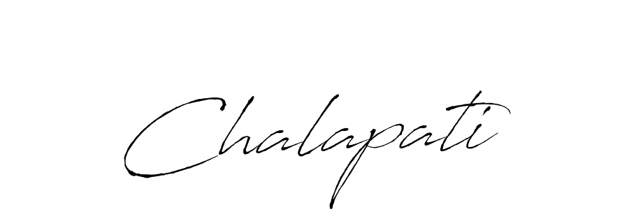 Use a signature maker to create a handwritten signature online. With this signature software, you can design (Antro_Vectra) your own signature for name Chalapati. Chalapati signature style 6 images and pictures png