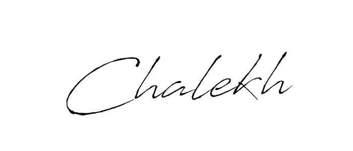 Create a beautiful signature design for name Chalekh. With this signature (Antro_Vectra) fonts, you can make a handwritten signature for free. Chalekh signature style 6 images and pictures png