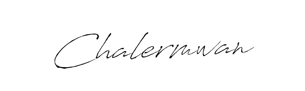 Chalermwan stylish signature style. Best Handwritten Sign (Antro_Vectra) for my name. Handwritten Signature Collection Ideas for my name Chalermwan. Chalermwan signature style 6 images and pictures png