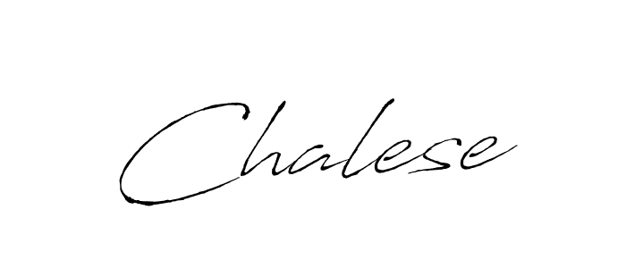 Design your own signature with our free online signature maker. With this signature software, you can create a handwritten (Antro_Vectra) signature for name Chalese. Chalese signature style 6 images and pictures png