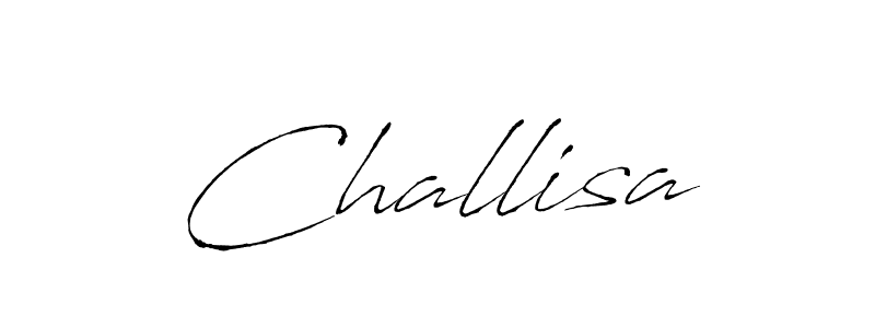 Also we have Challisa name is the best signature style. Create professional handwritten signature collection using Antro_Vectra autograph style. Challisa signature style 6 images and pictures png