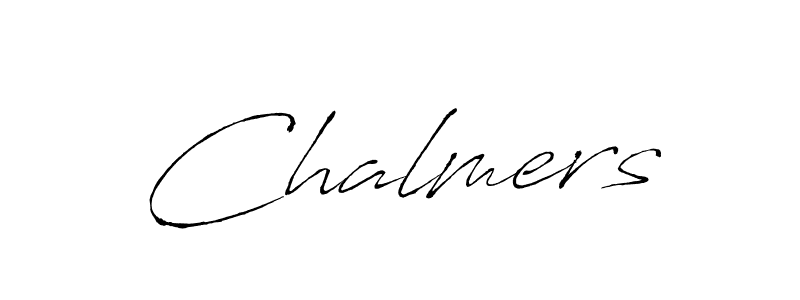 How to make Chalmers signature? Antro_Vectra is a professional autograph style. Create handwritten signature for Chalmers name. Chalmers signature style 6 images and pictures png