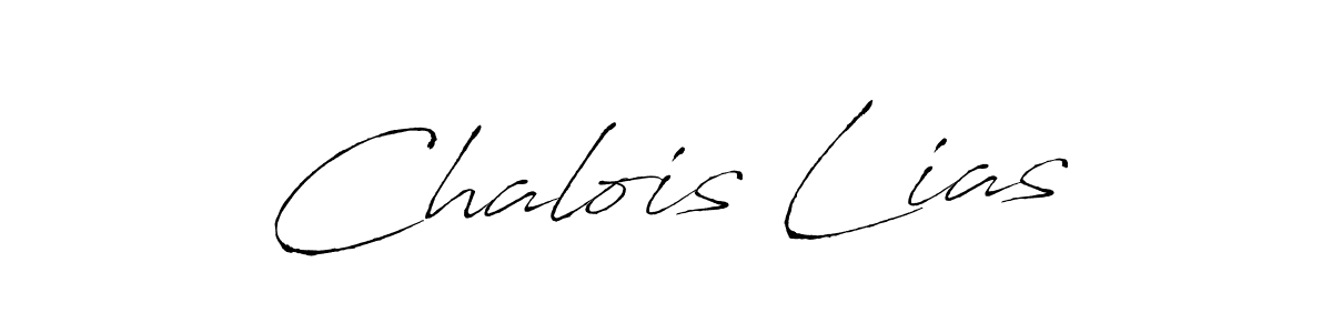 Chalois Lias stylish signature style. Best Handwritten Sign (Antro_Vectra) for my name. Handwritten Signature Collection Ideas for my name Chalois Lias. Chalois Lias signature style 6 images and pictures png