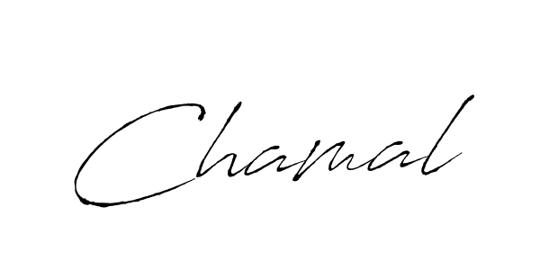 It looks lik you need a new signature style for name Chamal. Design unique handwritten (Antro_Vectra) signature with our free signature maker in just a few clicks. Chamal signature style 6 images and pictures png