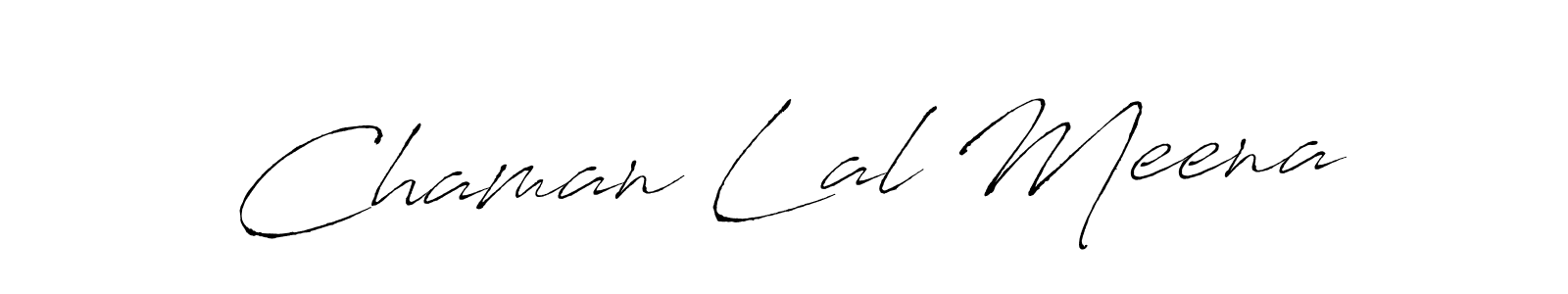 Also we have Chaman Lal Meena name is the best signature style. Create professional handwritten signature collection using Antro_Vectra autograph style. Chaman Lal Meena signature style 6 images and pictures png