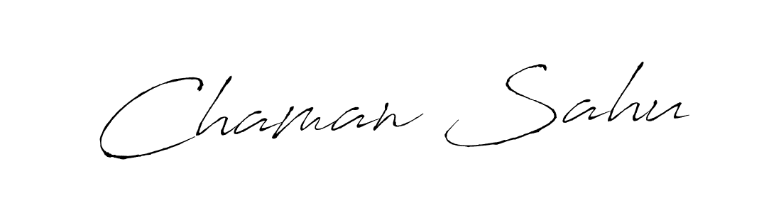 Once you've used our free online signature maker to create your best signature Antro_Vectra style, it's time to enjoy all of the benefits that Chaman Sahu name signing documents. Chaman Sahu signature style 6 images and pictures png
