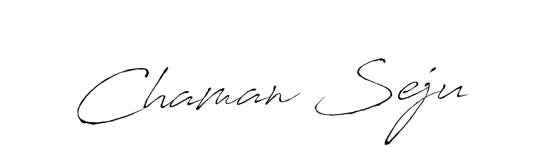You can use this online signature creator to create a handwritten signature for the name Chaman Seju. This is the best online autograph maker. Chaman Seju signature style 6 images and pictures png
