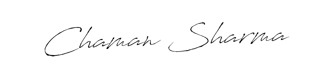 Make a beautiful signature design for name Chaman Sharma. Use this online signature maker to create a handwritten signature for free. Chaman Sharma signature style 6 images and pictures png
