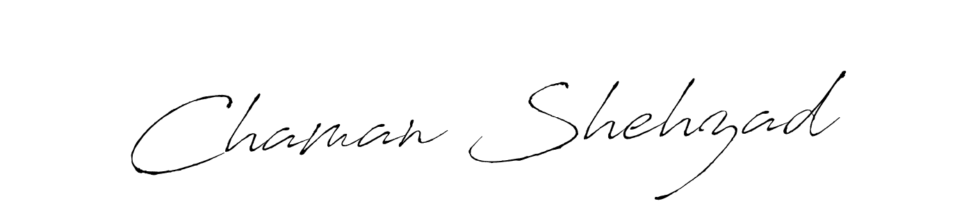 Use a signature maker to create a handwritten signature online. With this signature software, you can design (Antro_Vectra) your own signature for name Chaman Shehzad. Chaman Shehzad signature style 6 images and pictures png